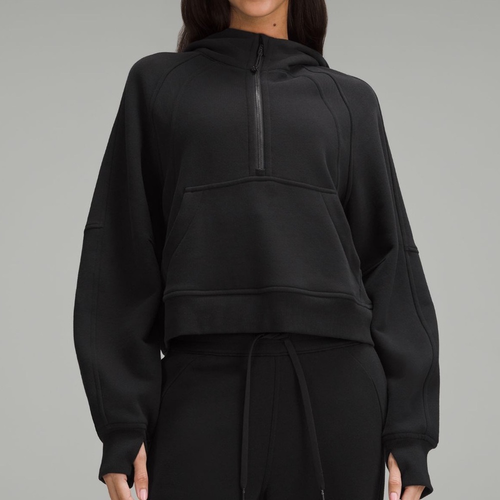 Lululemon oversized half zip hoodie